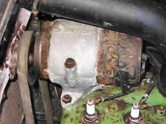 Replacing starter or dynamo bearings