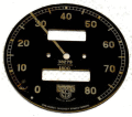later speedo dial - click for larger image